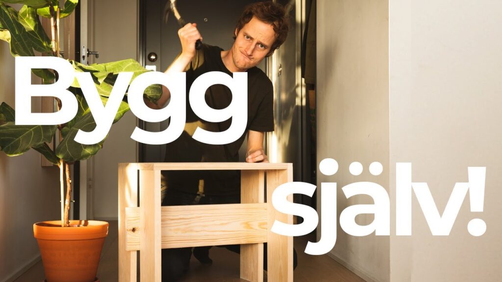 DIY pall: Bygg en pall diy pall bygg en pall