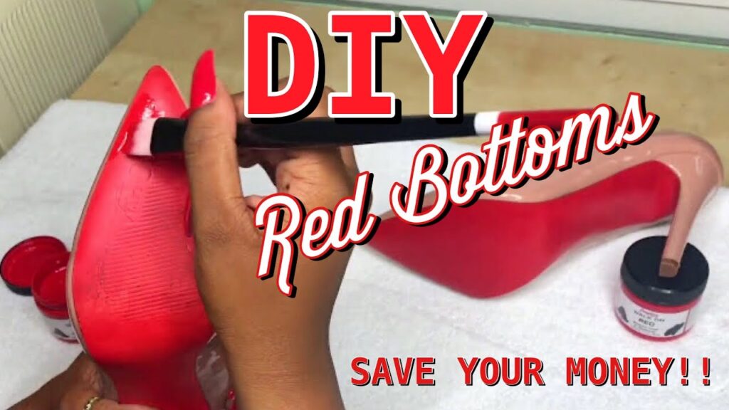 DIY red sole shoes: Skapa röda sulor på skor diy red sole shoes skapa roda su