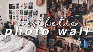 diy photo wall collage gor en fo