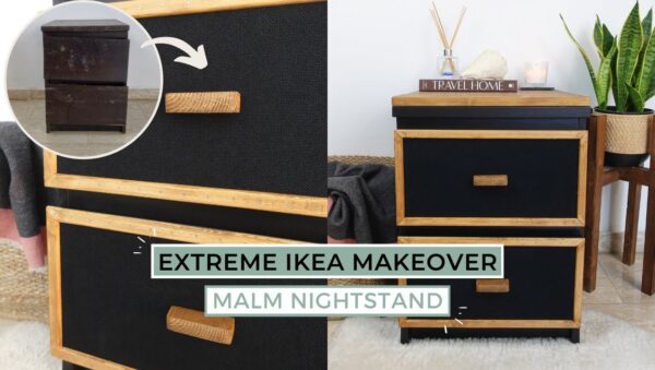 ikea malm nightstand diy bygg et