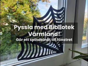 Spider web DIY: Gör spindelnät spider web diy gor spindelnat
