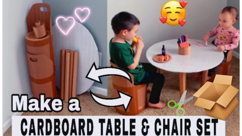 Table and chair set DIY: Skapa ett bord och stolar-set table and chair set diy skapa et